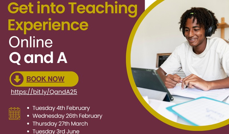 Get into Teaching Experience Events