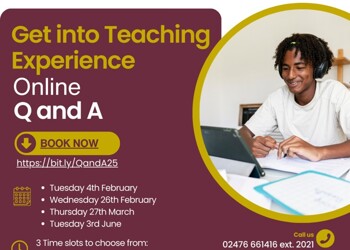 Get into Teaching Experience Events